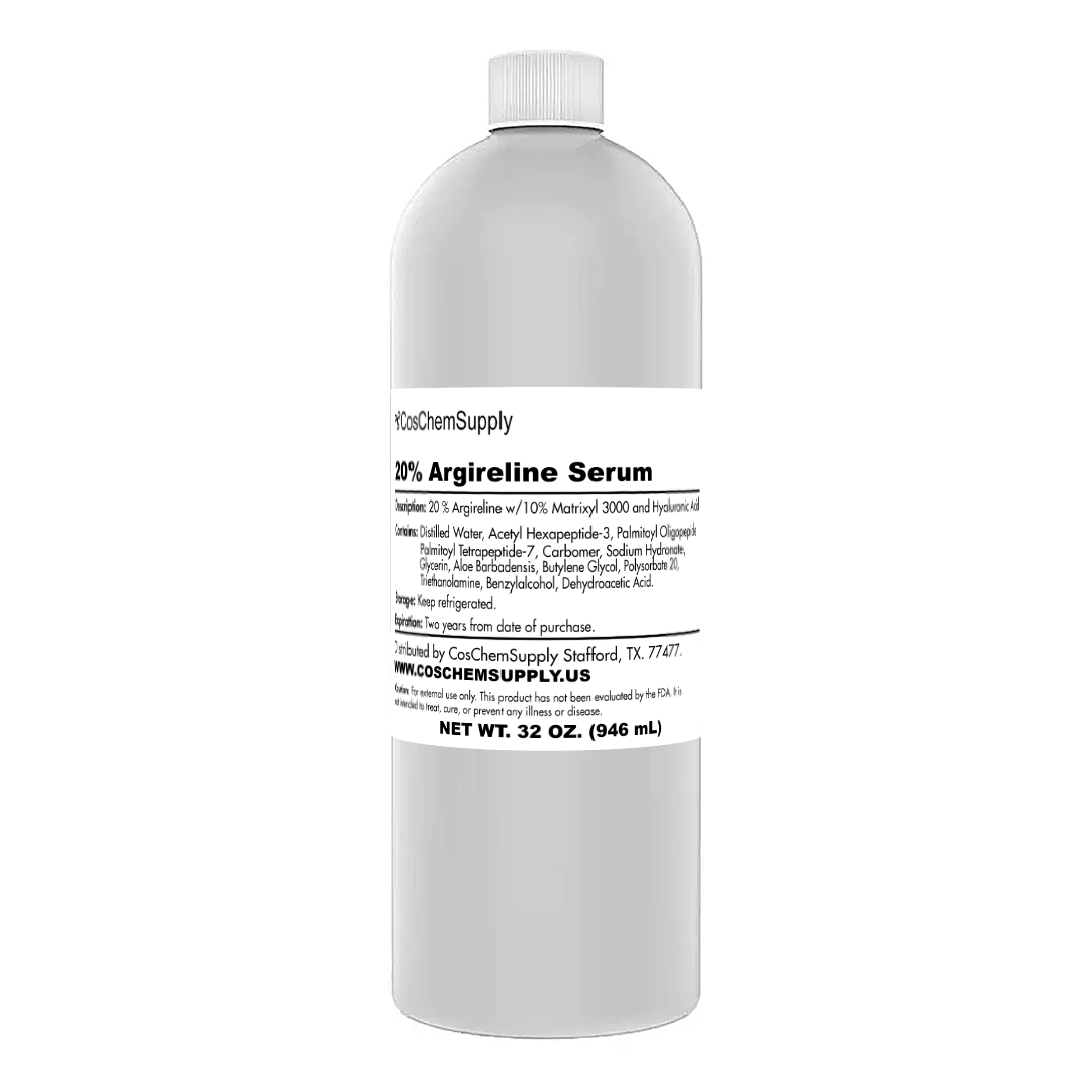 Immediate results serum with Argireline, Matrixyl 3000, and 100% Hyaluronic Acid.