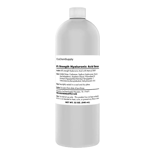 Made in USA serum for skin hydration and collagen production.