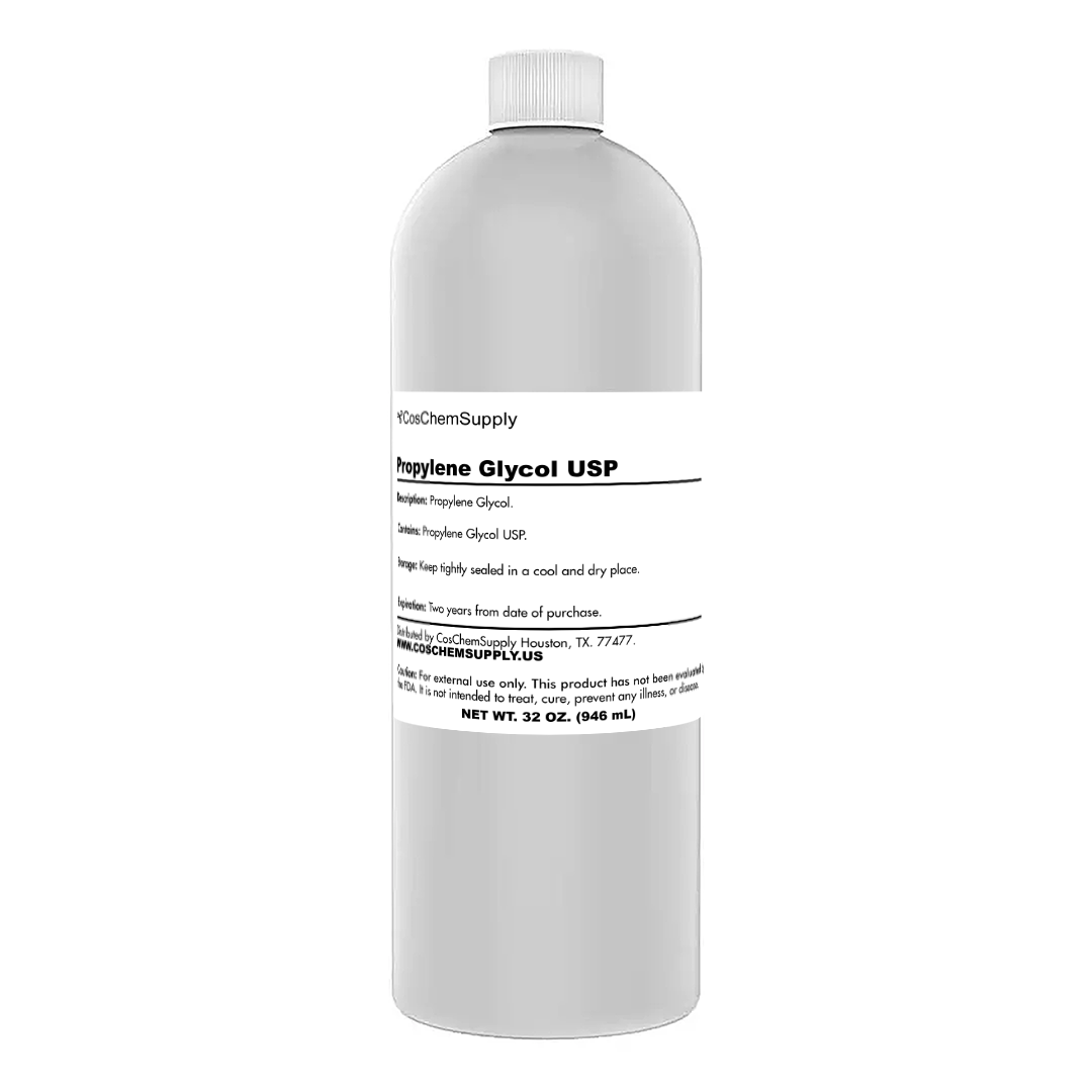 Image of Propylene Glycol USP Kosher product, for cosmetics and e-juices.