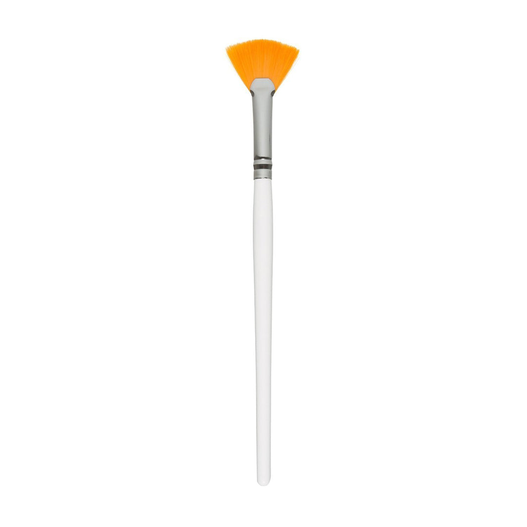 7.75-inch Taklon fan brush for applying peels, masks, and serums